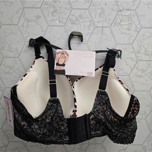 Nwt Joyspun Women's and Women's Plus Size Underwire Plunge Bra - Picture 6 of 8